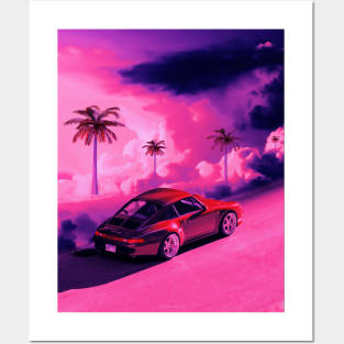 Outrun dawn Posters and Art